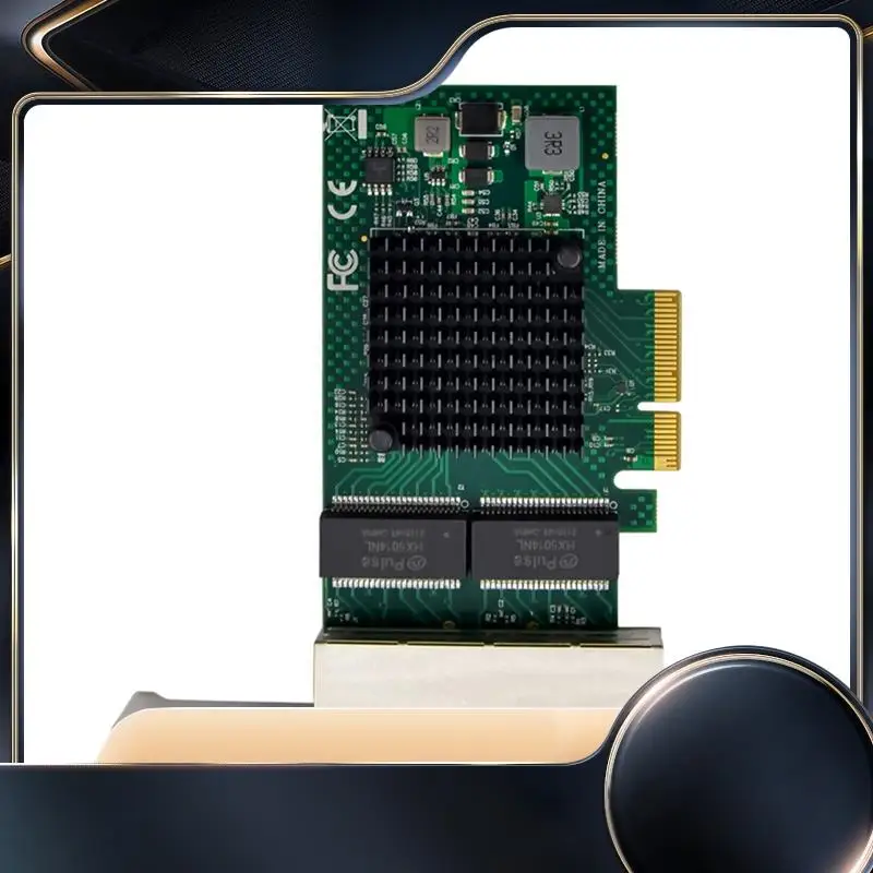 

Сетевая карта Ethernet BCM5719 4-портовый RJ45 Gigabit Ethernet-серверный адаптер Адаптер сетевой карты PCI-E