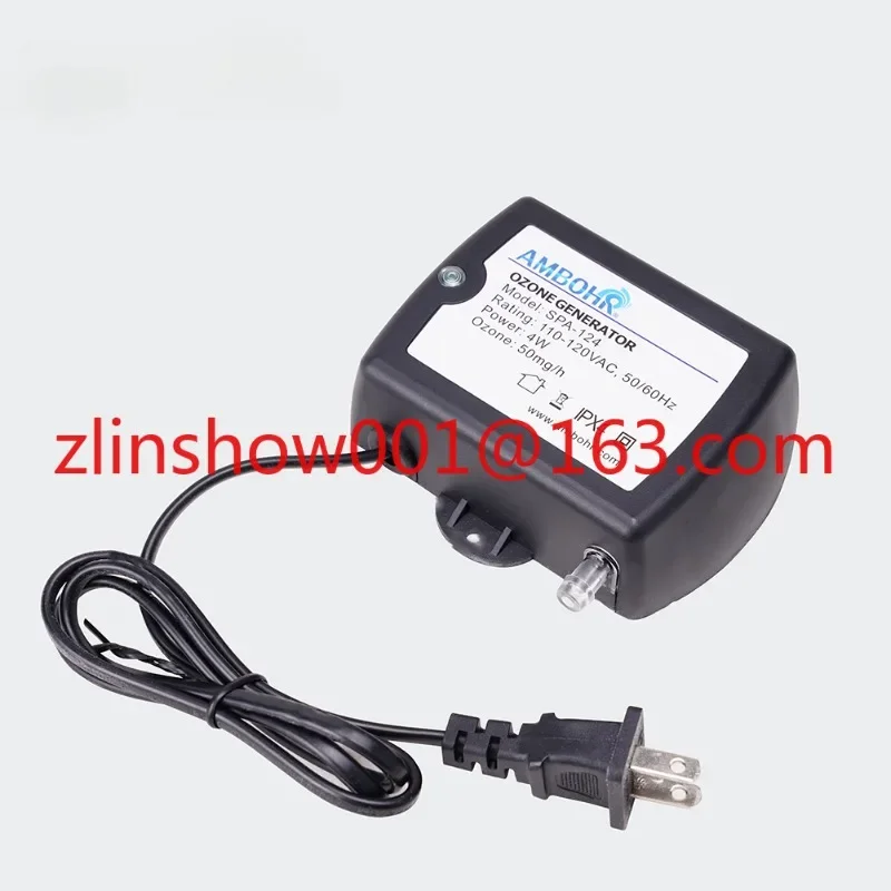 SPA-124 110V 100mg US plug for Cold Plunge Water Filter  Ozone Generator For Spa