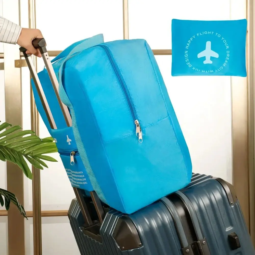 

Multi-function Foldable Travel Bag Nylon Large Capacity Business Trip Aircraft Bag Korean Style Handbag Luggage Bag Female/Male