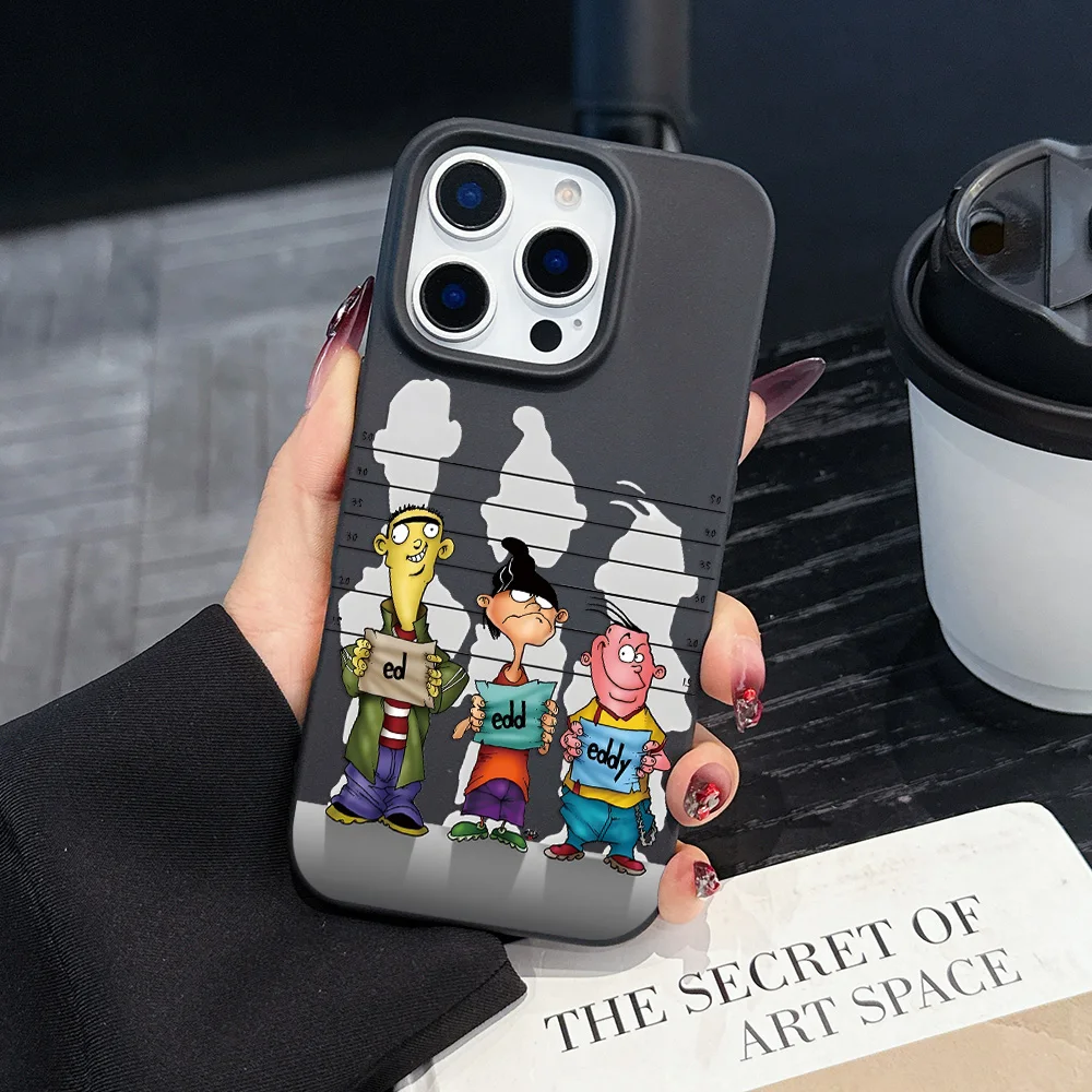 الكرتون E-Ed Edd N Eddy الفاخرة ماتي سيليكون لينة قضية الهاتف لسامسونج S25 S24 S23 S22 S21 S20 S10 FE زائد الترا 4G 5G غطاء #6