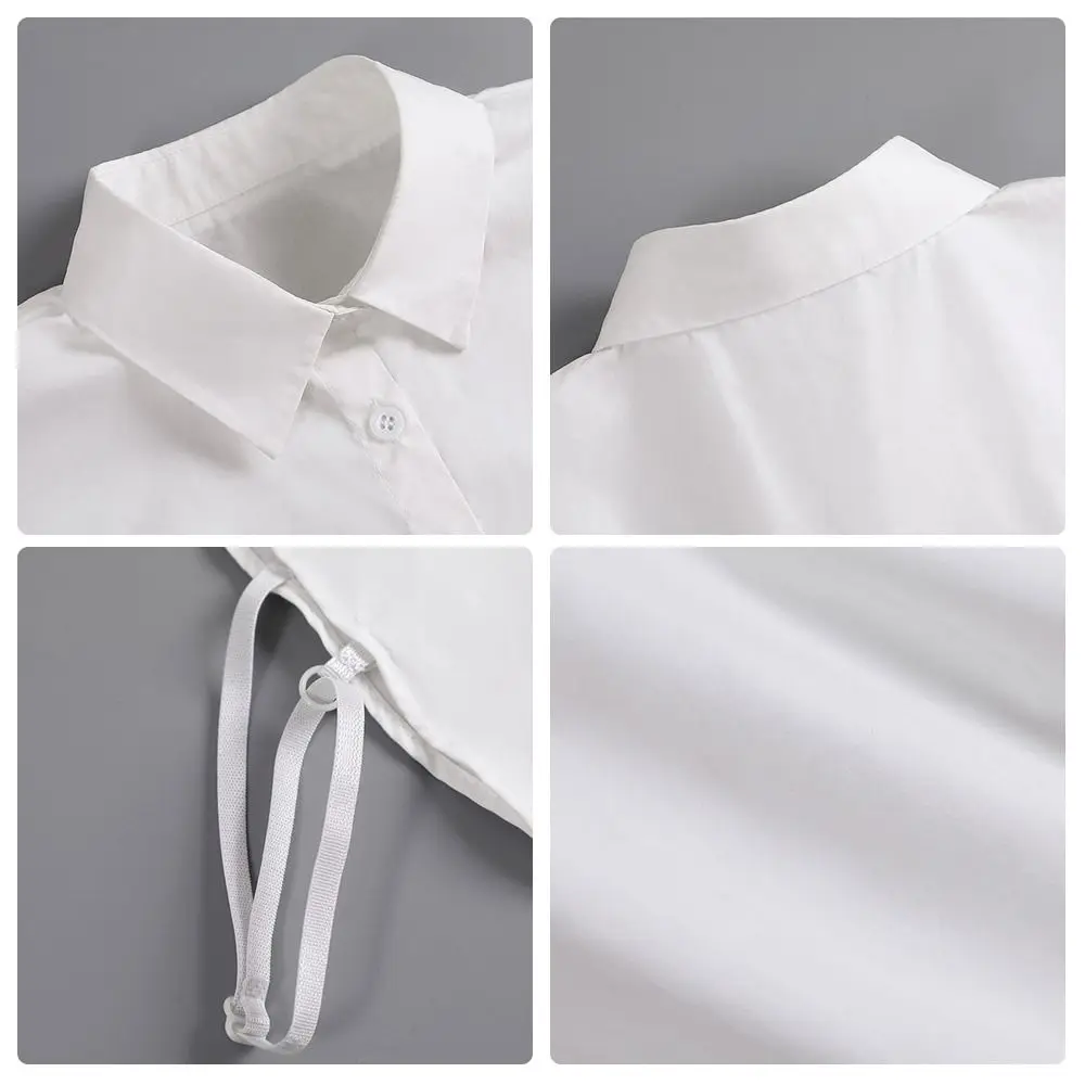 

Изысканный многофункциональный декоративный воротник-стойка из хлопка для мужчин и женщин