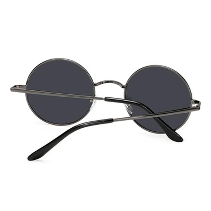 Lunettes de Soleil Noires à Monture Ronde Unisexe, Accessoires de Cosplay, Anime Jujutsu Kaimmense Gojo Satoru Steampunk