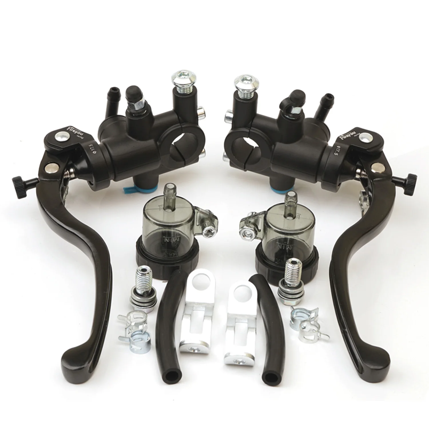 17,5 rcs brems kupplung hydraulischer zylinder hebel 22mm motorrad fahrrad für honda xr400 cb400ss hayabusa gsxr 1000 yamaha mt10 r1