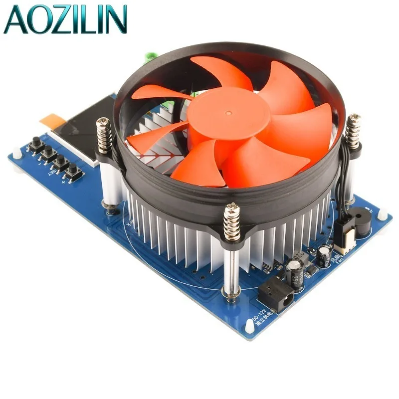 AOZILIN 150W Digital Electronic Load Tester 1.77 Inch TFT Color Screen Multi-function Capacity Energy Test Module