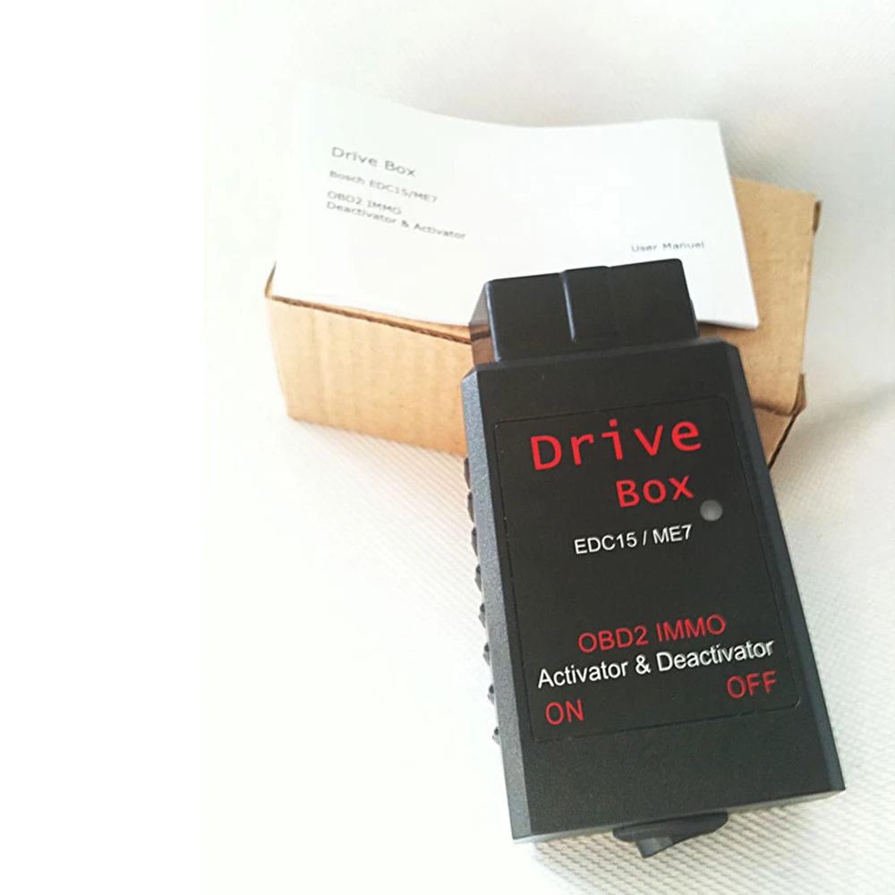 

Для VAG Drive Box OBD2 Иммобилайзер IMMO Deactivator Активатор для V-W для Skoda для Audi EDC15 (дизель) ME7 (Patrol) Drive Box
