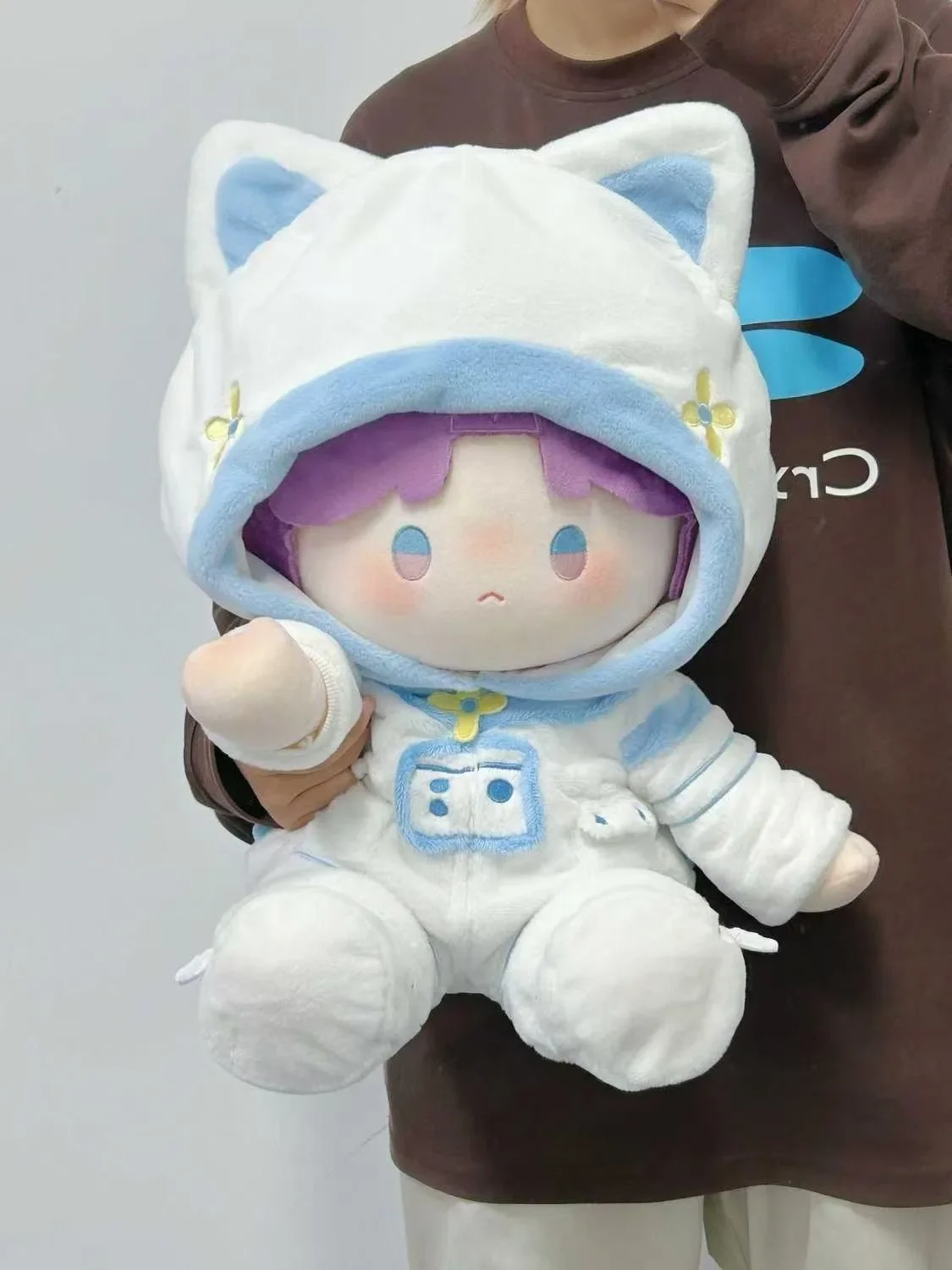 

Игра Love and Deepspace Xavier Zayne Sylus Rafayel Космический костюм Костюм для плюшевой куклы 40 см, плюшевый наряд