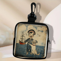 Dog Women Short Zero Wallets  Large Capacity Card Holder Lady Versatile Fashion Simple Wallet Girl Purse 10.16