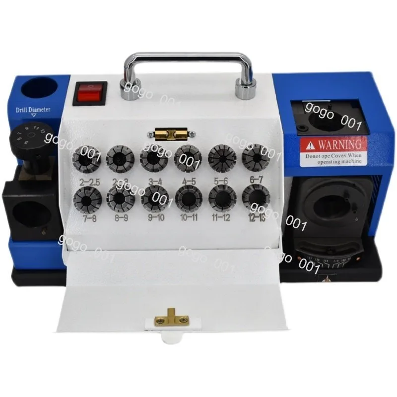 High Precision Drill Bit Sharpener Grinder, Universal for Twist Drill Easy Operation, Professional Tool Sharpening Machine