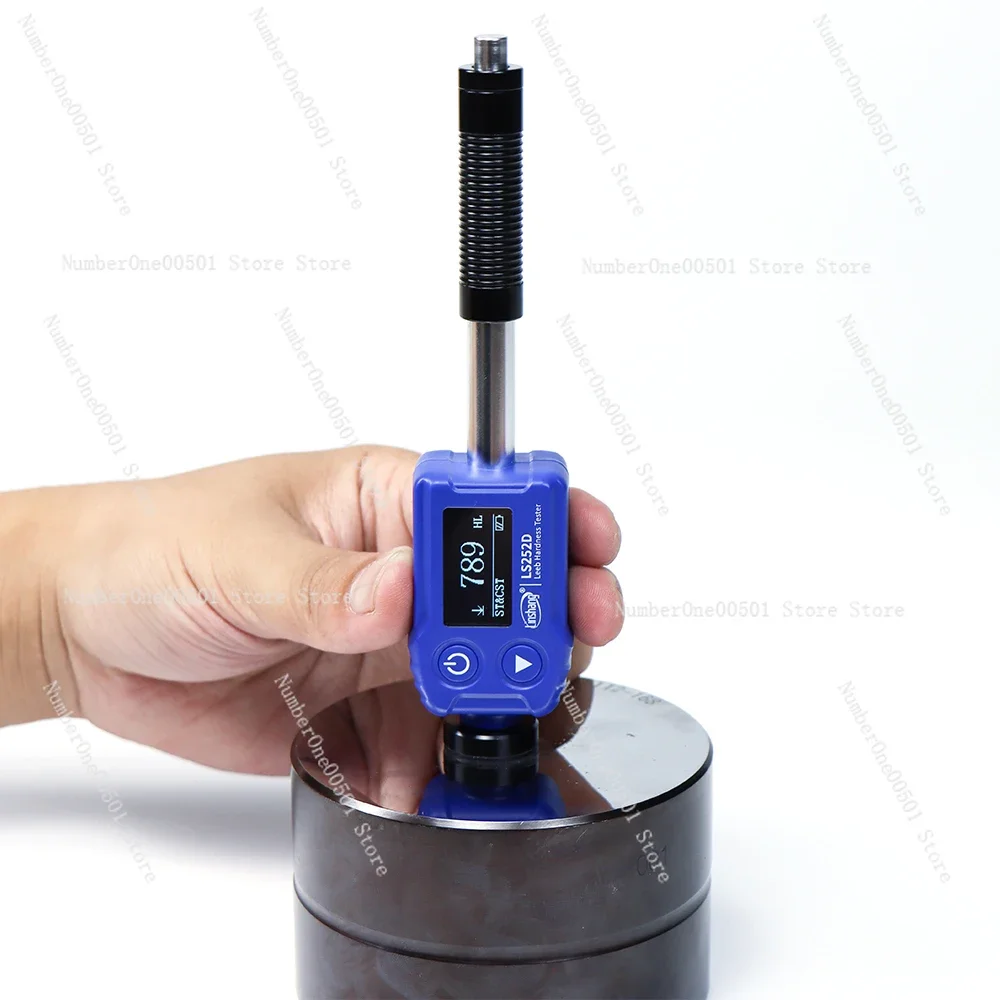 

LS252D Портативный твердомер Leeb, ручка типа D, ударное устройство, дюрометр, металлический портативный твердомер Leeb для стали