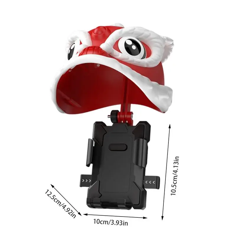 Motorcycle Mobile Phone Holder Waterproof Handlebar Stand Phone Bracket Bicycle Outdoor Phone Clip Handlebar Mount With Umbrella