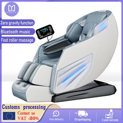 DAMEIDA S-L Guide Rail 4D Automatic Zero-gravity Massage Sofa Multi-function Space Module Bluetooth Music Electric Massage Chair