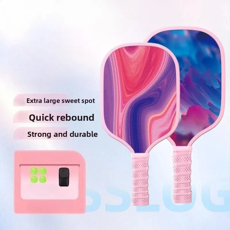 Pickleball Paddles Set Fiberglass Honeycomb Core  USAPA  Approve Pickleball Rackets Maximum Spin Sweet Spot  beach tennis racket