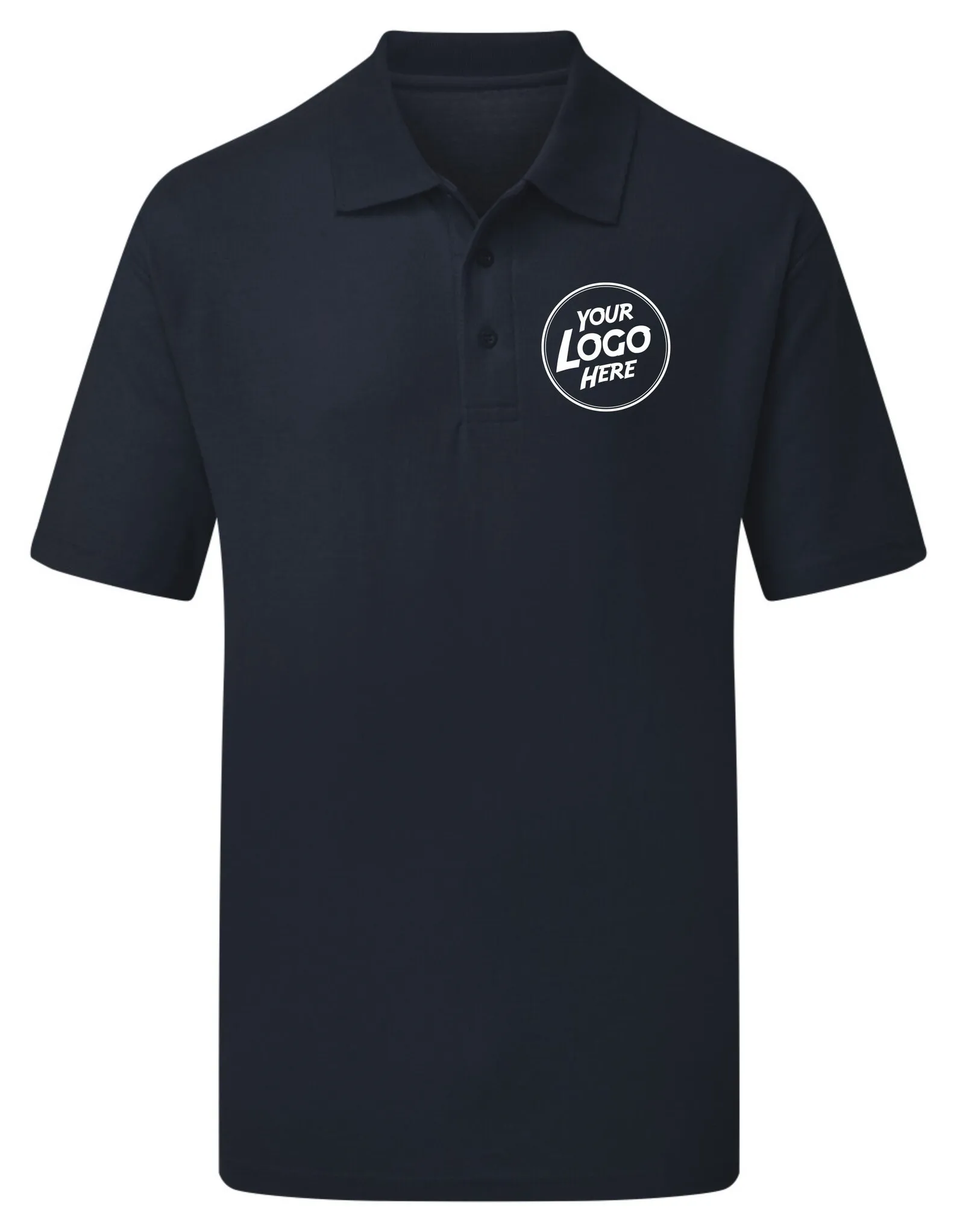Customized Business Logo Polo Shirts Breathable Design Company Logo Image Here Polo Shirts