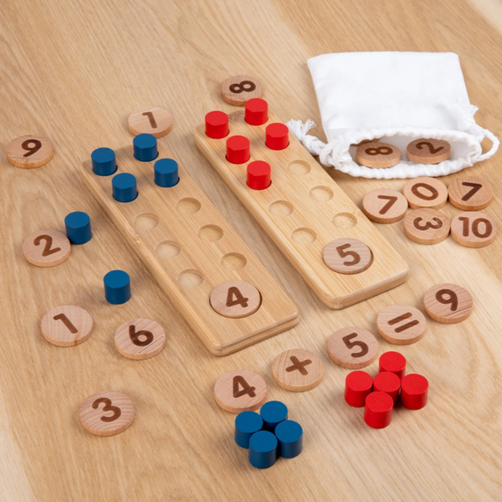 لعبة تعليمية للرياضيات مصنوعة  - مراجعة Math Manipulative Set وسعره