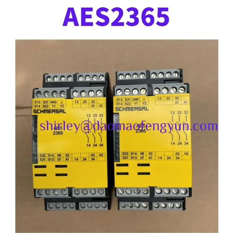 AES2365 Safety relayFunctional testing package is ready