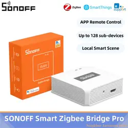 SONOFF ZBBridge-P Zigbee Bridge Pro Up to 128 sub-devices Local Smart Scene Smart Home Security Support Alexa Google Smartthings