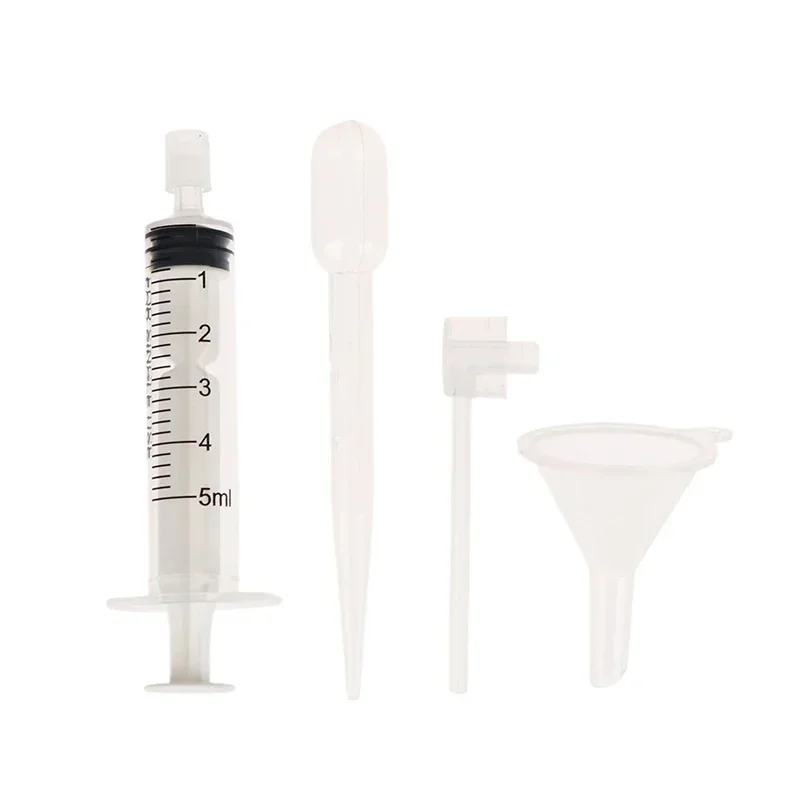 3/4Pcs Perfume Refill Tools Set Plastic Diffuser Syringe Straw Dropper Funnel Spray Dispensing Required Cosmetic Tools
