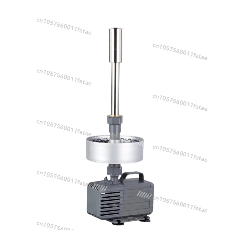 

Mushroom Fountain All-in-one Machine LED Lanterns Landscape Furniture Fish Pond Fog Making Machine Circulating Fountain Pump