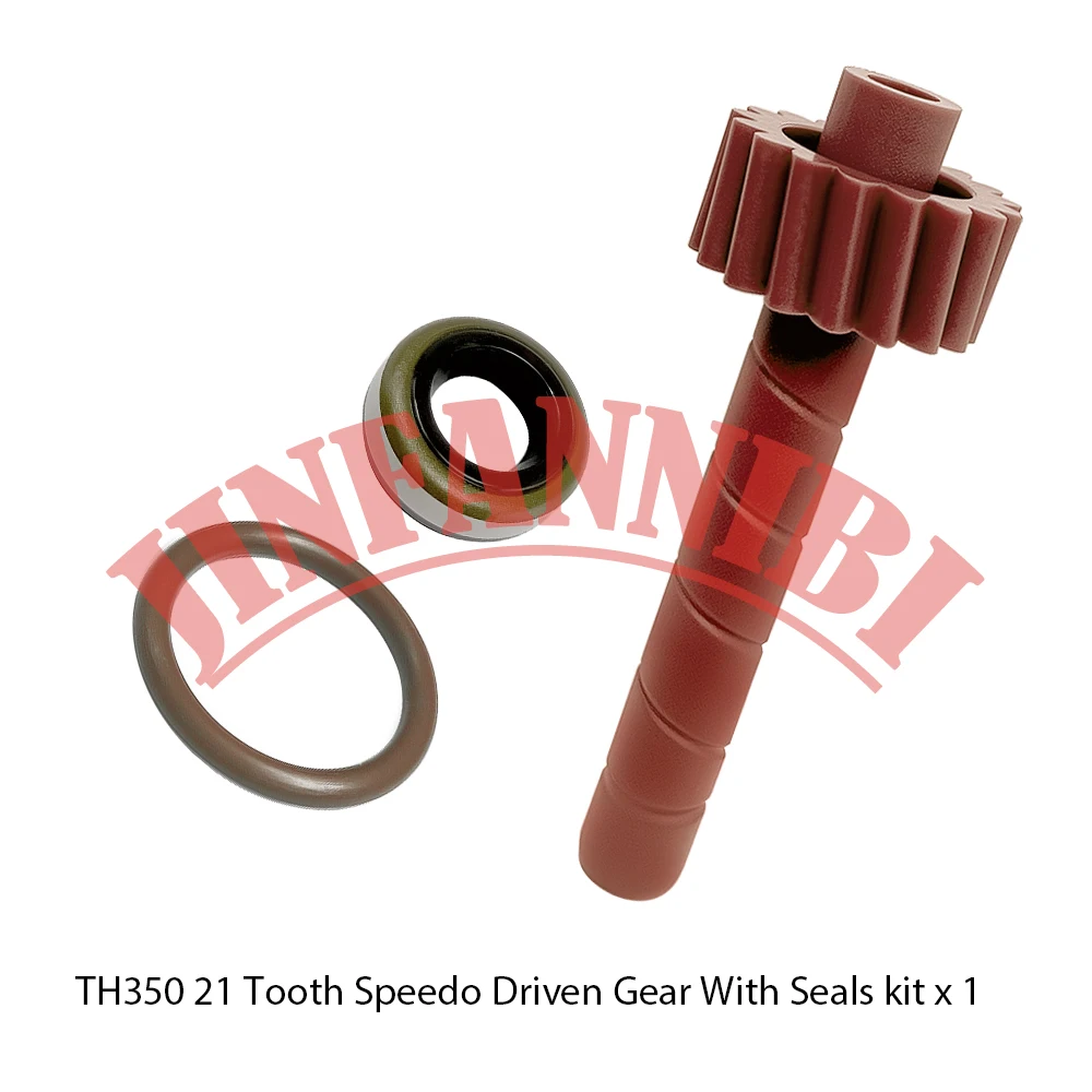 21 Tooth Speedo Driven Gear & Seals Kit for GM TH350 Turbo 350 Speedometer view 3
