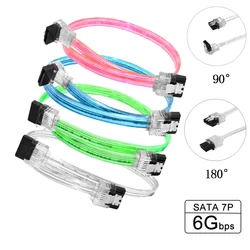 SATA 3.0 Data Cable Connection Converter Sata III Cable For Hard Disk Drive SSD HDD High-speed Adapter Signnal Transmission Cord