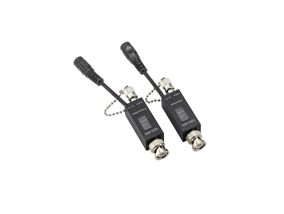 HO-LINK HL-S12G-ST-MN 12G SDI Fiber Converter with ST Fiber Connector 10km for Live Events Broadcast Over Fiber