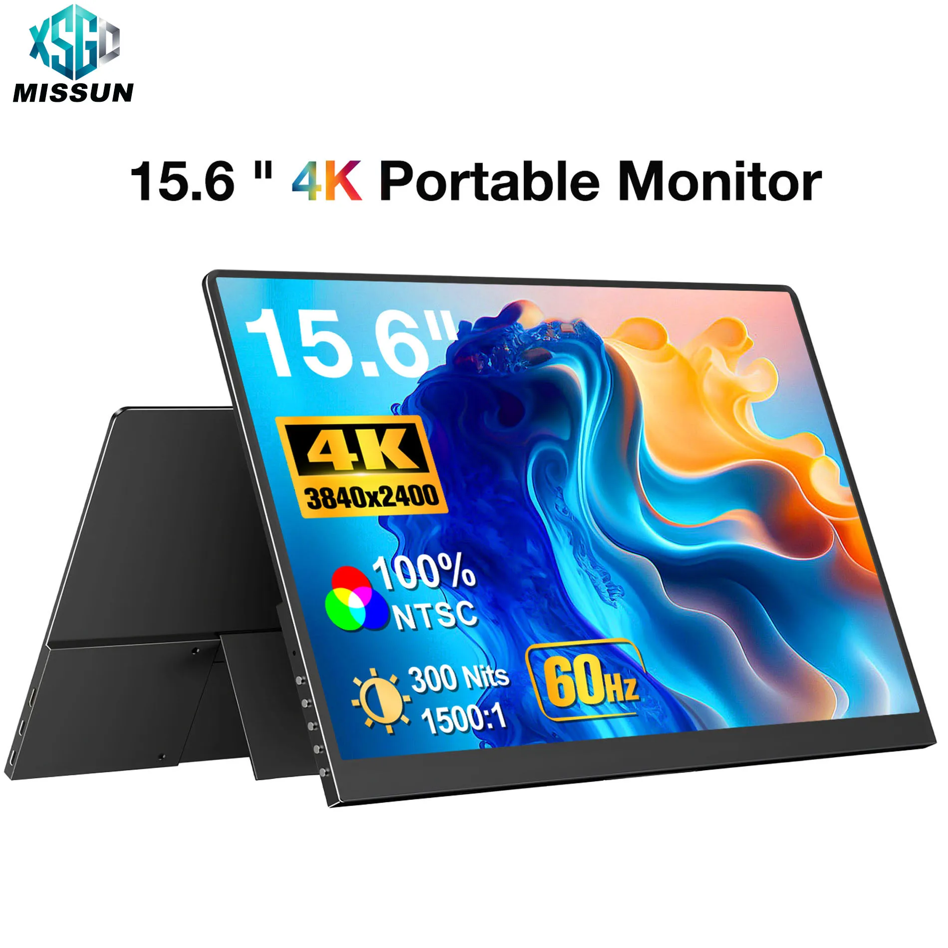 

HOWENS 15.6inch Non touch utrathin portable monitor for phone, laptop, Gaming switch,PC Computer second screen Display 3840*2400