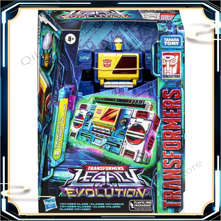 재고 있음 트랜스포머 토이즈 트랜스포머 에볼루션 네비게이터 V-클래스 더블 트랙 시계태엽 블루 레코더 오리지널 박스