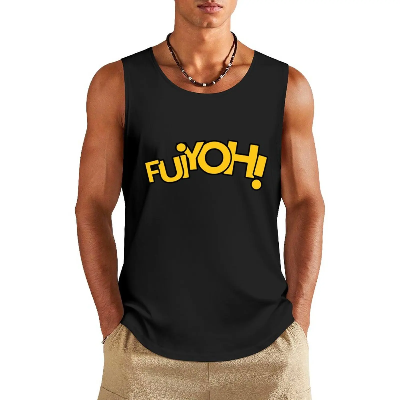 

Fuiyoh Tank Top Gym wear sleeveless tshirts for men bodybuilding man
