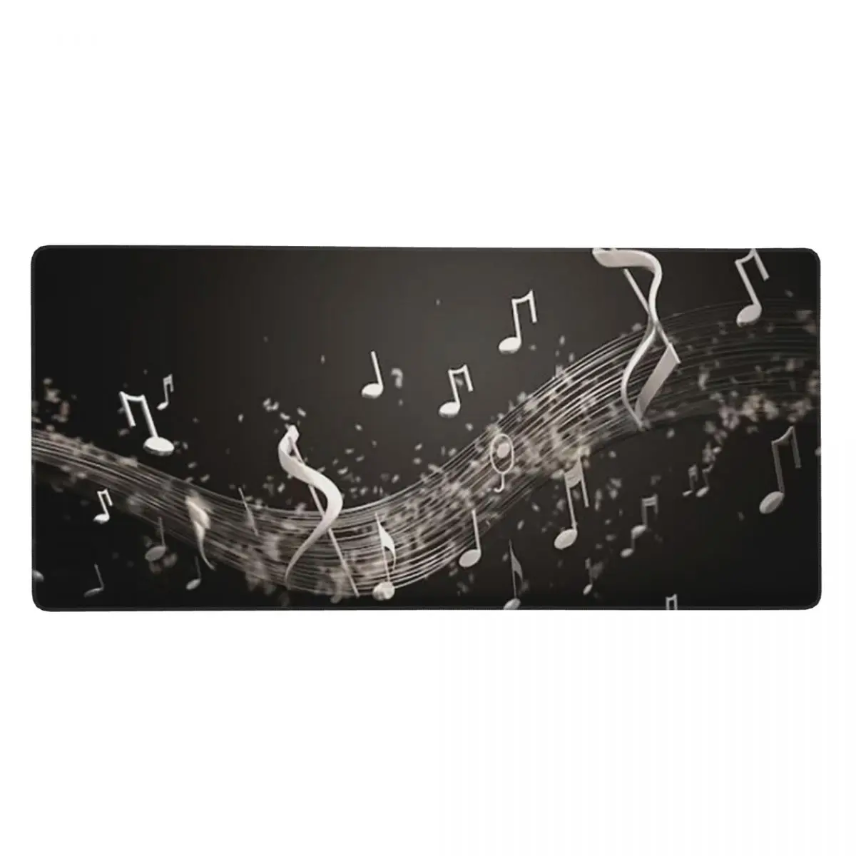 Music Symbols Pattern Large Mouse Pad Computer Keyboard Mouse Mat Gaming PC Laptop Desk Mat Office Accessories Table Mats