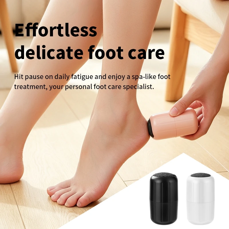 Portable Electric Foot Grinder Type-c Rechargeable Adjustable Speed Pedicure Tool Dead Skin Callus Remover for Foot Care