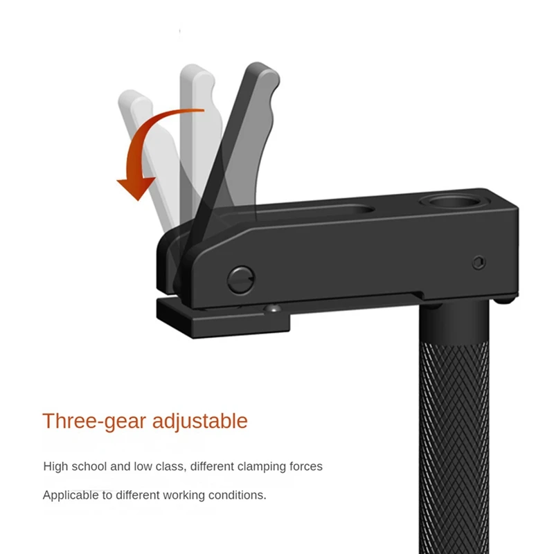 2X Ganwei,Woodworking Fast Hold Down Bench Dog Clamp Desktop Quick Acting Hold Down Clamp For 20Mm Dog Hole