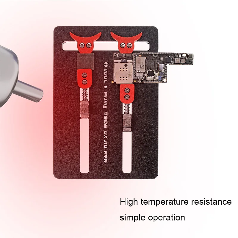 Imagem -04 - Mijing Bh01 ox Gabarito Universal Pcb Fixação Resistência de Alta Temperatura Multi-função Placa-mãe ic Chip Reparação Titular Ferramenta 2uul