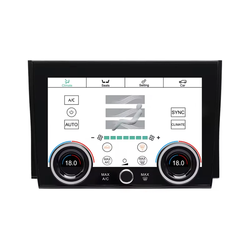 9 Inch Ac Panel LCD Touch air Conditioning Panel Air Auto Temperature Discovery Sport 2020-2022
