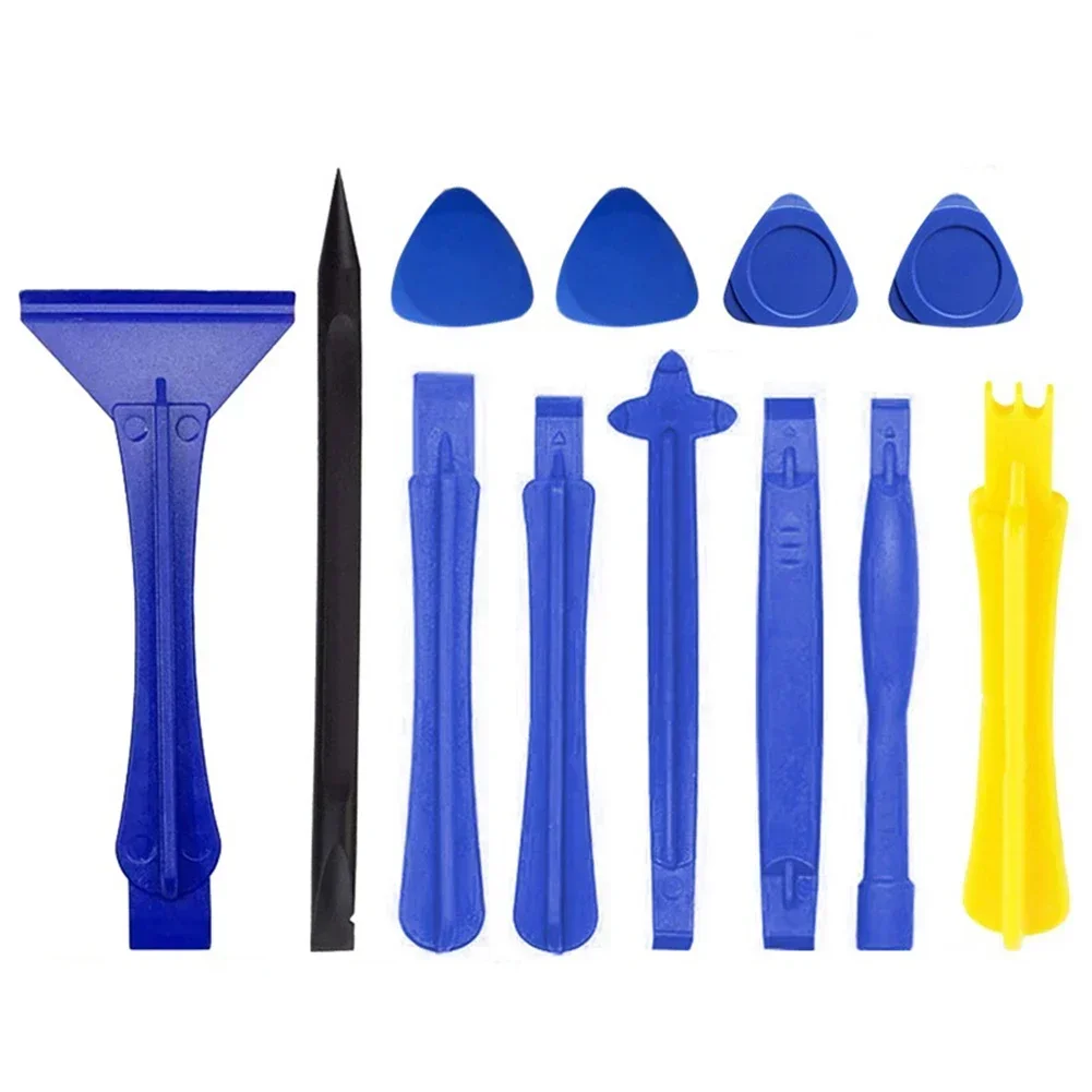 12Pcs Phone Opening Tools Dual Ends Spudger Crowbar Pry Computer Repair Disassemble Tool Plastic DIY Hand Tools