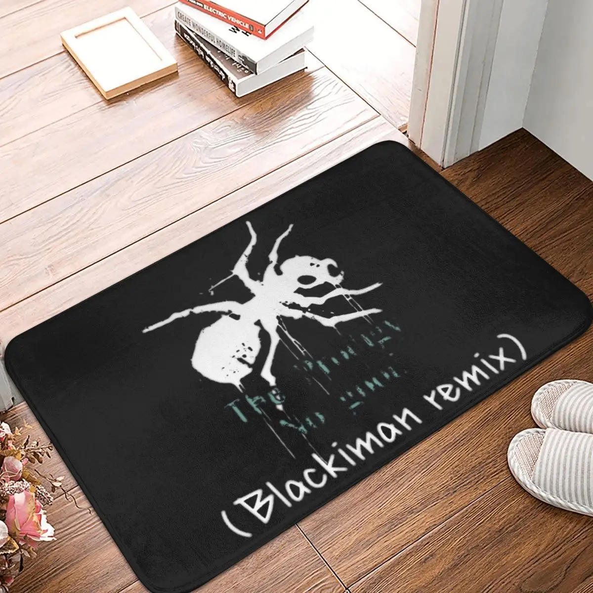 Blackiman Remix Non-slip Doormat Living Room Mat90s Electronic Music Band Hallway Carpet Welcome Rug Bedroom Decor