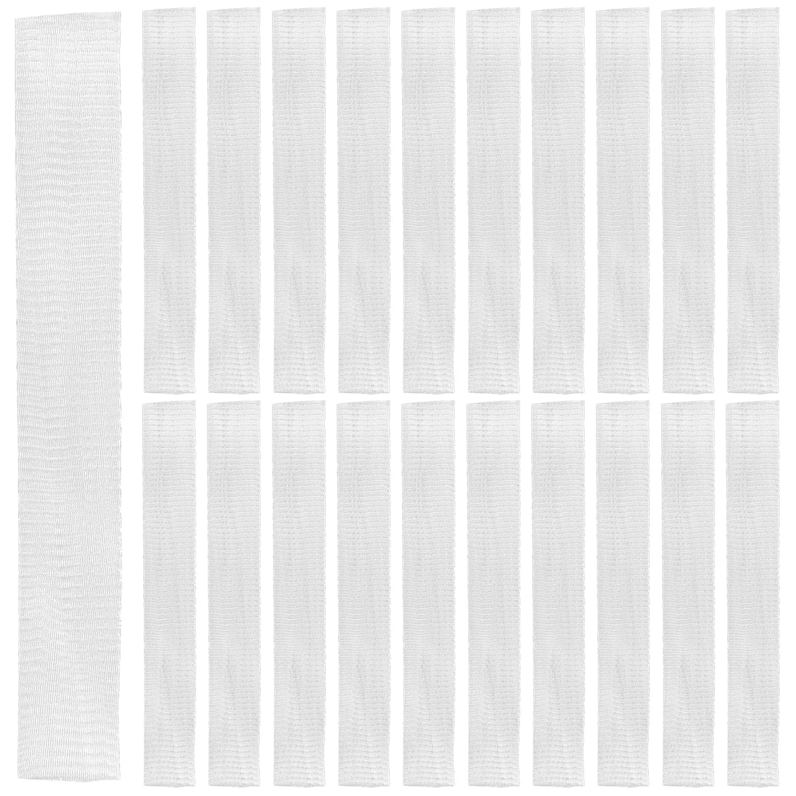

50pcs Bottle Protection Sleeve Liquor Mesh Cover Net Bag Reusable Breathable Transparent Portable Travel Shipping Protector