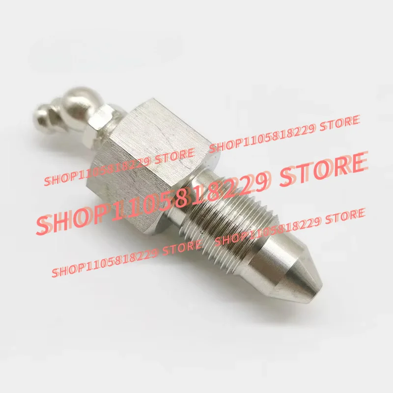 Excavator Spare Parts 4255055 Track Adjuster Fuel Feeding Valve Stainless Steel 16 Thread Grease Valve EX120-2 EX200-2 EX200-5