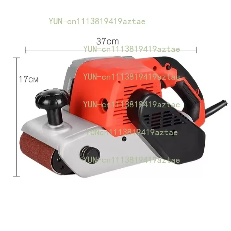 Variable Speed Desktop Belt Sander, High-Efficiency Sanding Machine, Free Sandpaper Accessories & Toolbox