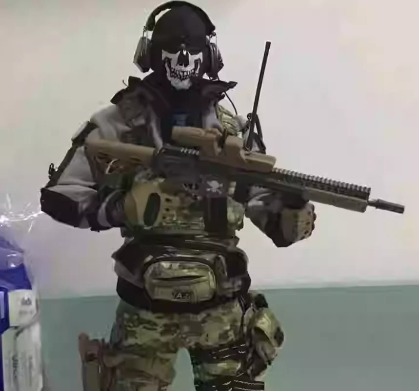 1/6 حقيقية FLAGSET الشكل الجندي نموذج حرب يوم الموت سلسلة 73033 فرقة الموت شبح عمل الشكل الأصلي لعبة مجسمة هدية