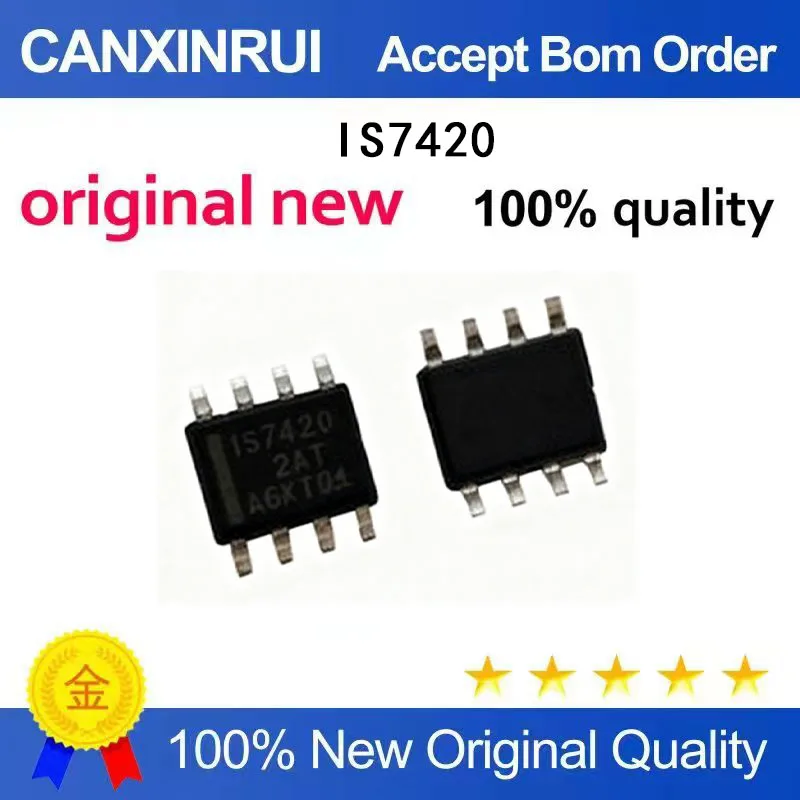 

(5-100 Pieces) Brand new original ISO7420DR IS07420DR IS7420 SOP8 spot chip IC