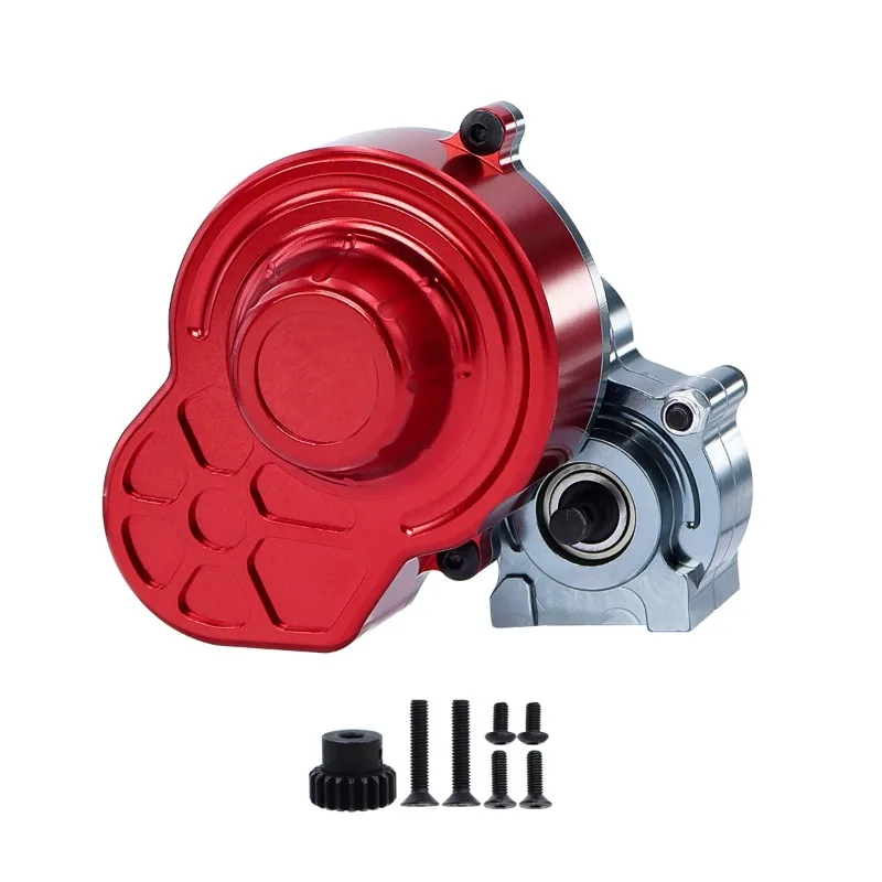 

Metal Transmission Gearbox Assembly for 1/10 RC Crawler SCX10 SCX10 II 90046 Upgrade