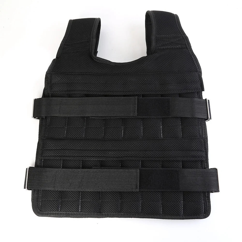 3/15/35kg Gewichtsweste Verstellbare Trainings-Gewichtsjacke Gewichtete Übungsweste für Boxtraining Workout Laufen Fitness