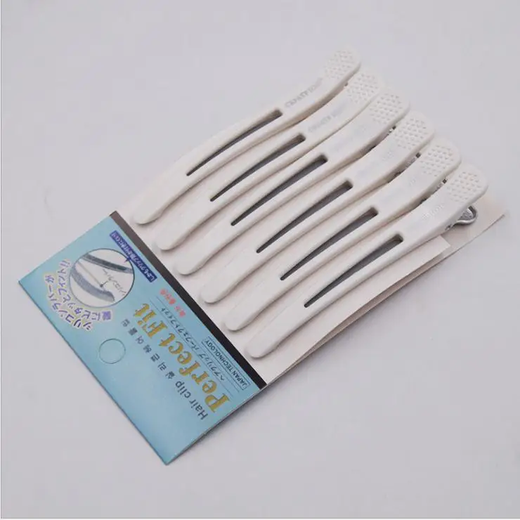 6 pz sezione salone professionale fermagli per capelli fai da te parrucchiere forcine in metallo cura dei capelli accessori per lo Styling strumenti