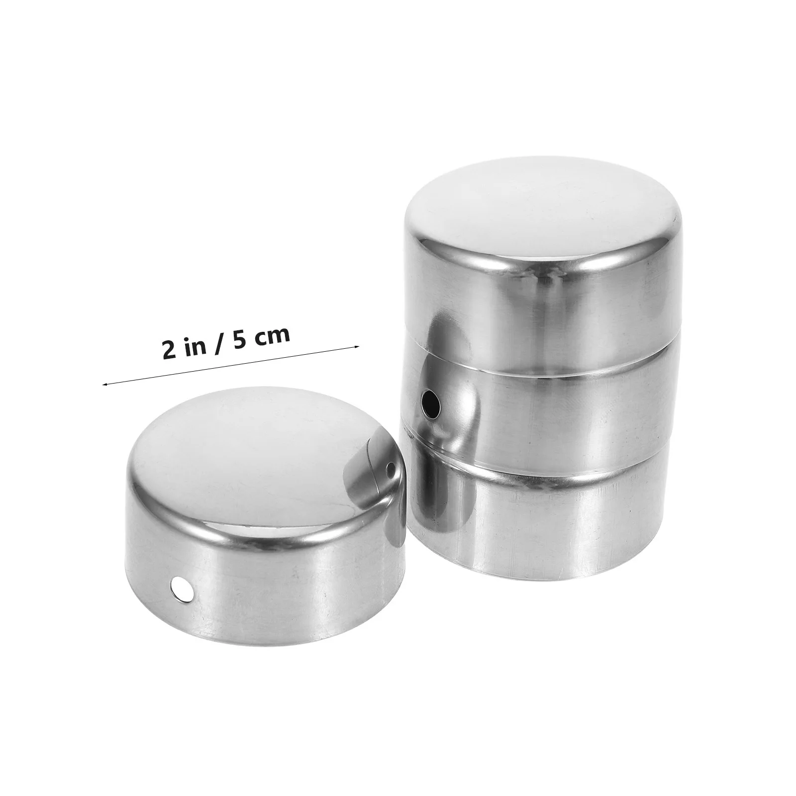 Рисунок 3 - торцевые заглушки для перил из нержавеющей стали