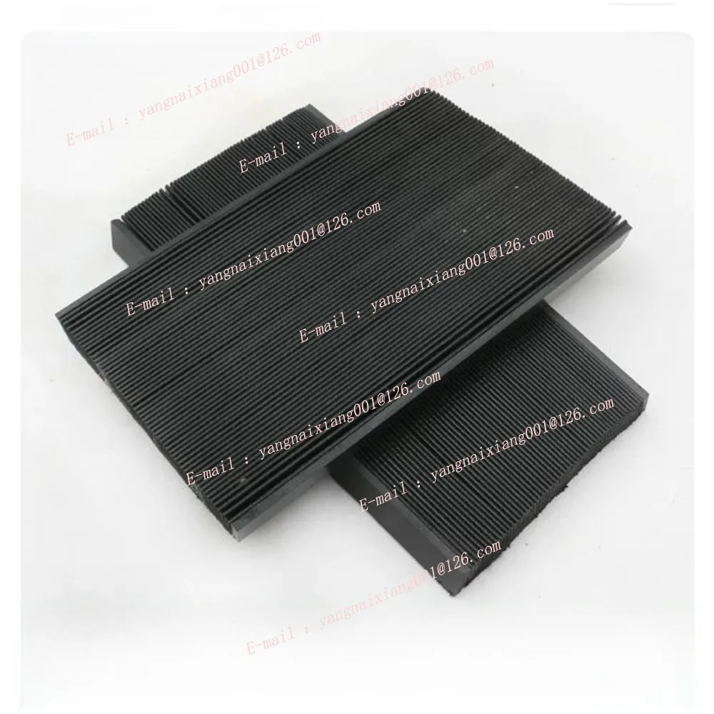130mm-300mm Protective Flat Accordion Bellows Cover Tool Mill  Milling Flexible CNC Engraver Machine Parts
