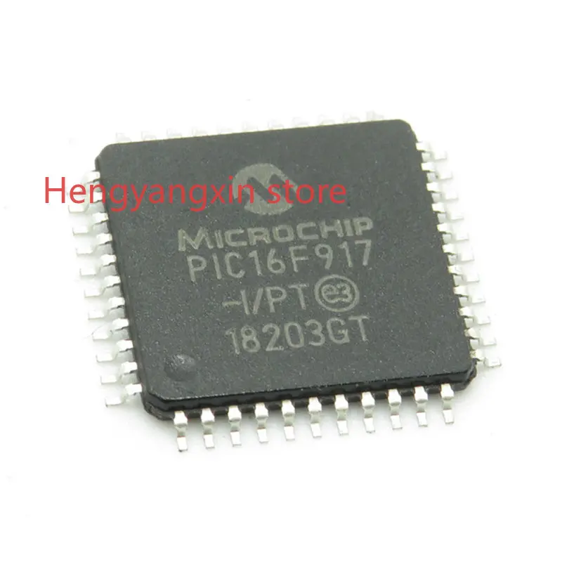 

5 PCS PIC16F917-I/PT ,Device marking:PIC16F917, PIC16F917T-I/PT ,8BIT Microcontrollers-MCU,14KB FLASH 44TQFP,New Original