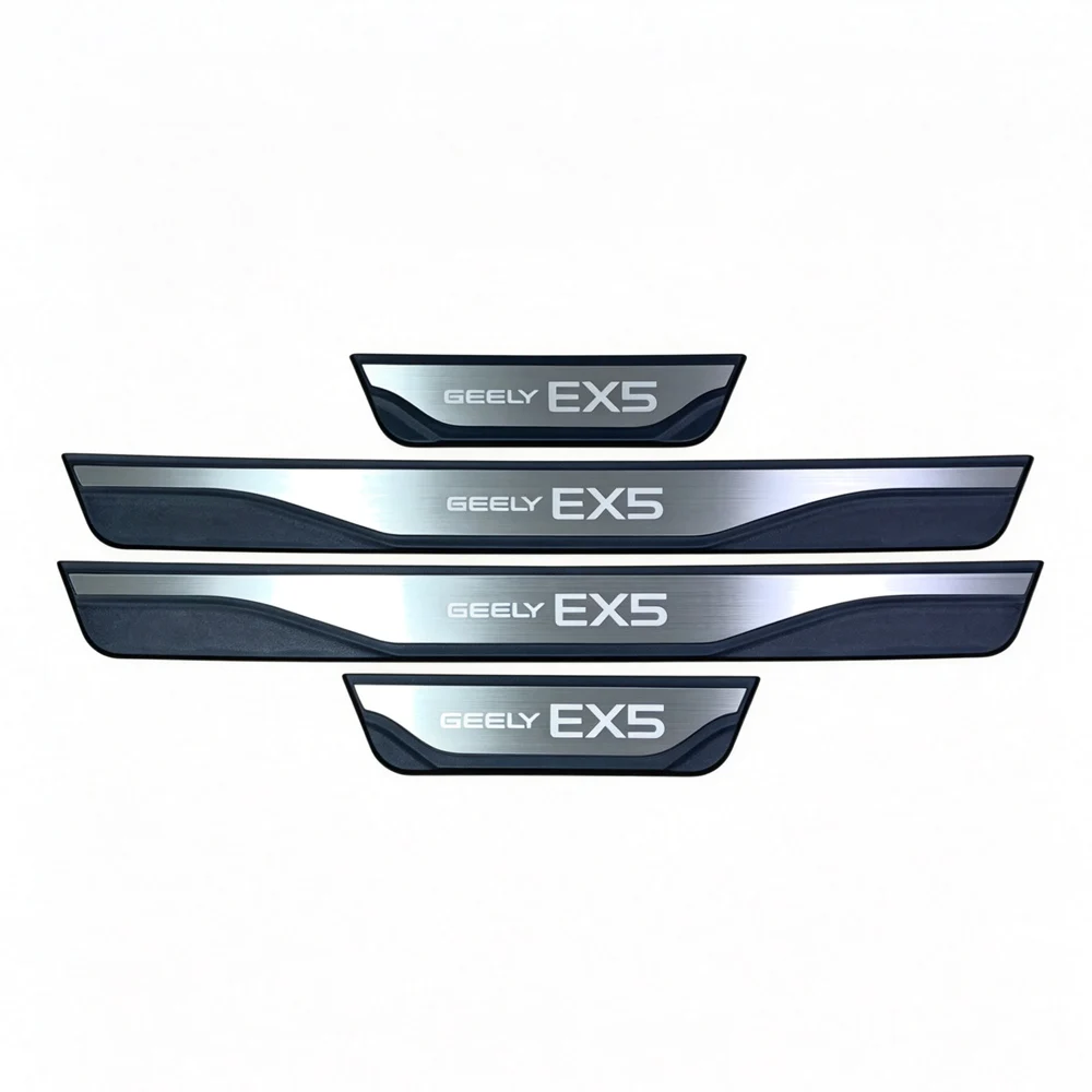 Für Geely EX5 EM-i PHEV EV 2026 2025 Zubehör Auto-Türschwellenschutz Zierleiste Pedal-Schutzfolie Aufkleber Styling – Detail 2