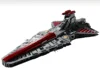 새로운 MOC 75367 Venator 클래스 공화국 공격 크루저 빌딩 블록 성인 소년 크리스마스 선물을위한 벽돌 장난감 5374Pcs 4