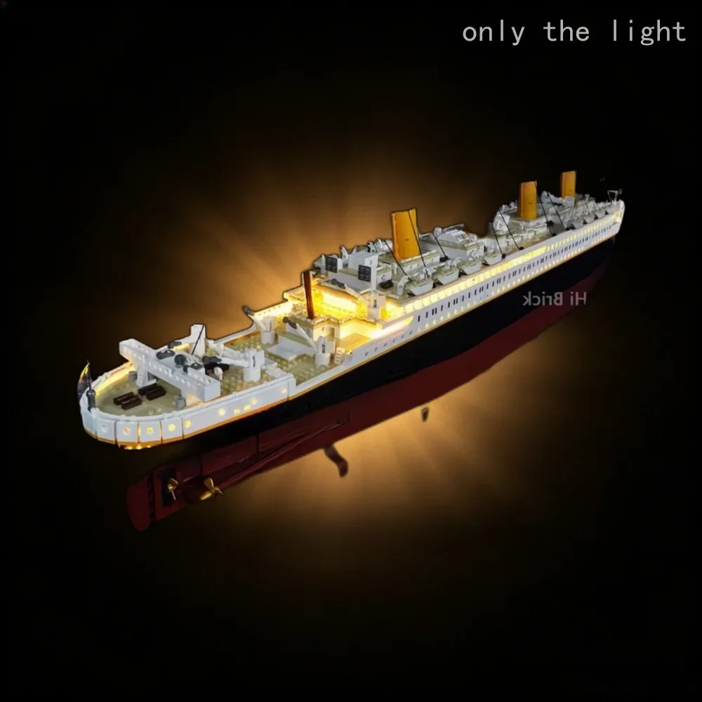 Remote Control LED Light Set For  Creator 10294 Ship Building Blocks NOT Include The Model Bricks.(only the light)
