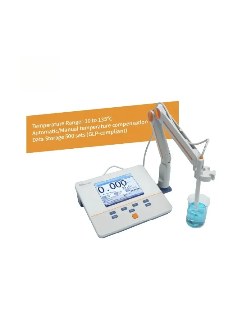 

Factory EC400F Tester 500 Data Memory Auto Temperature Compensation Benchtop Conductivity/TDS/Salinity/Resistivity Meter